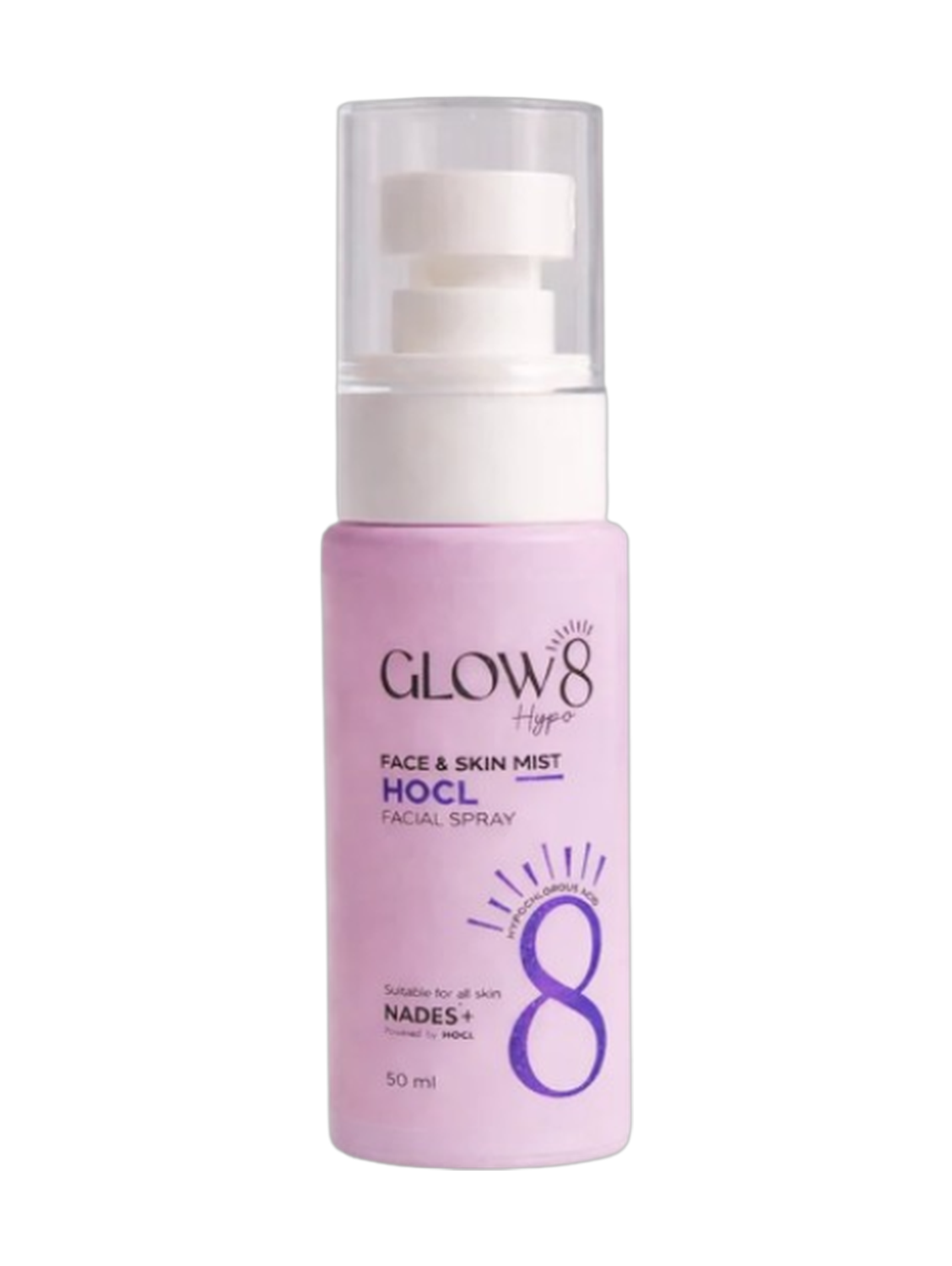 Glow8 Face & Skin Mist HOCL Facial Spray 50Ml