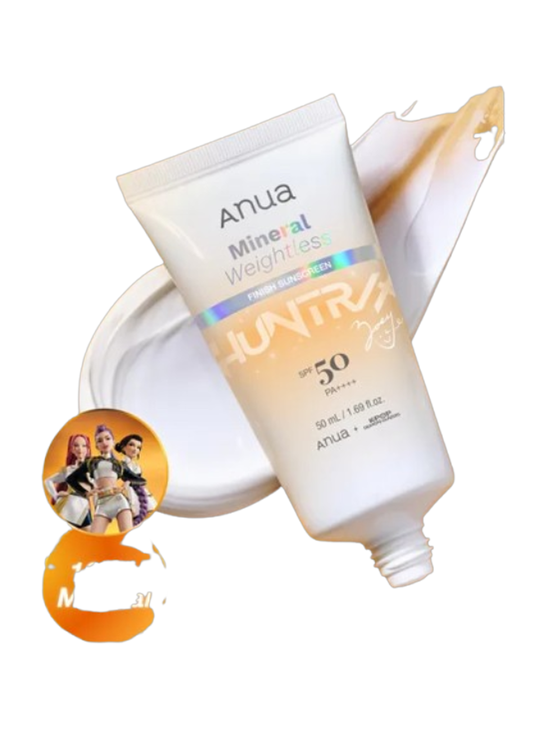 Anua Kpop Demon Hunters Mineral Weightless Finish Sunscreen 50Ml