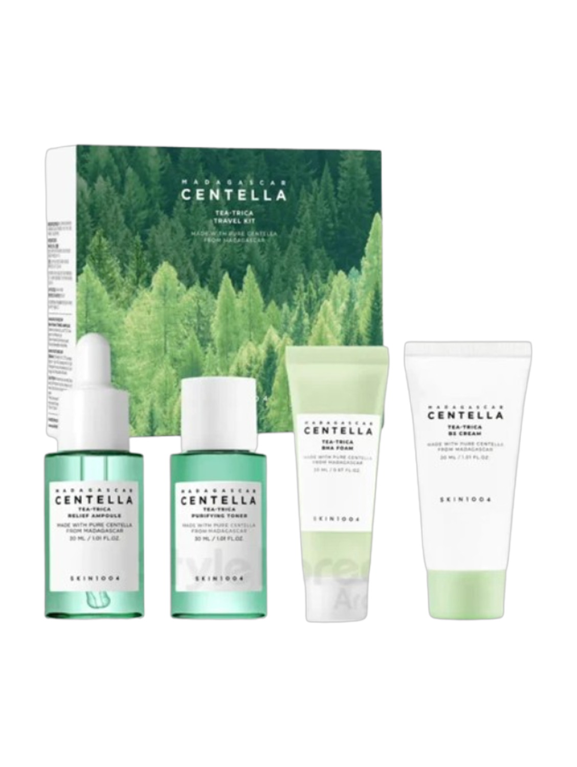 Skin1004 Madagascar Centella Tea-trica Travel Kit