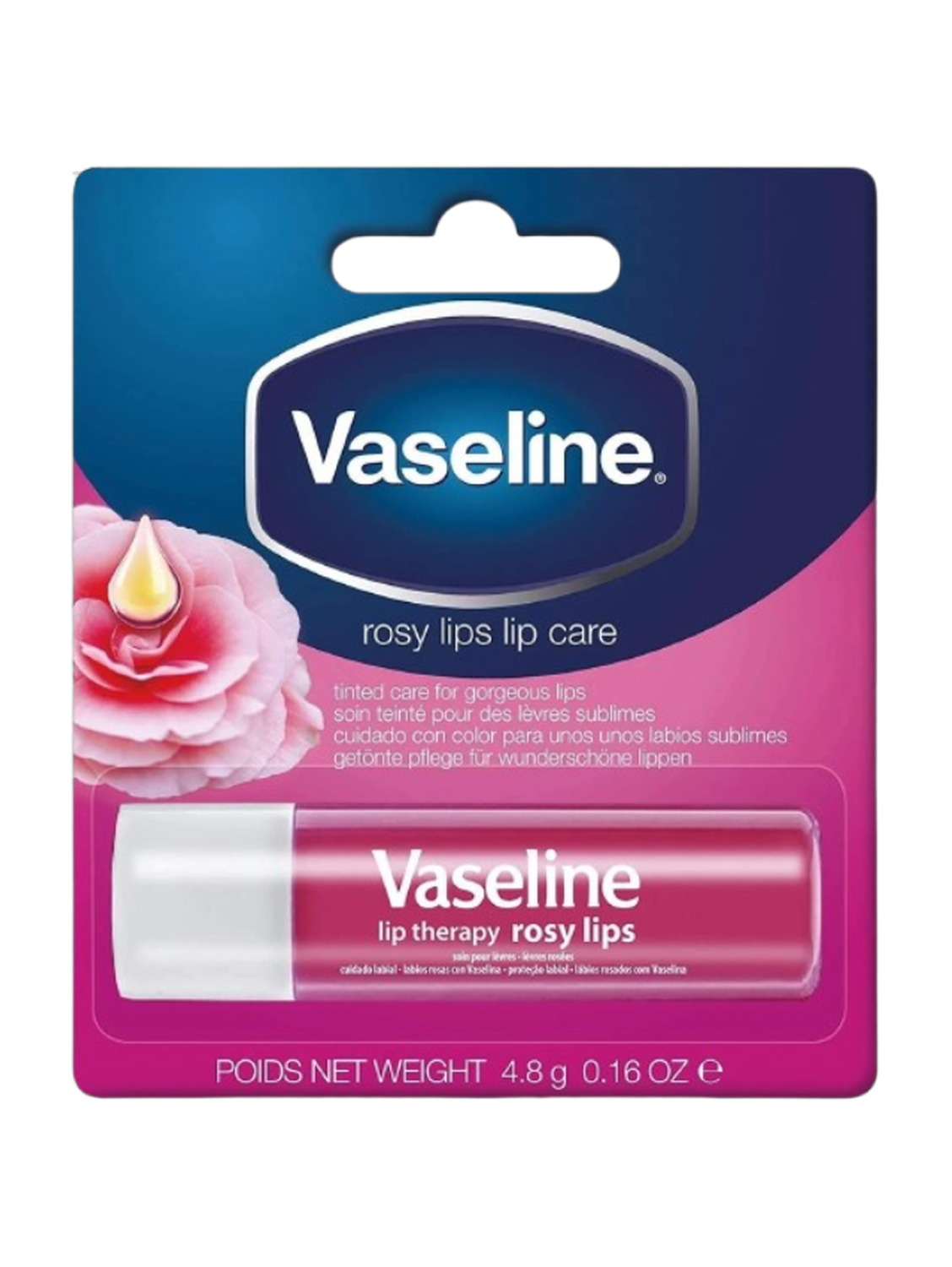 Vaseline Lip Care Rosy Lips 4.8gm