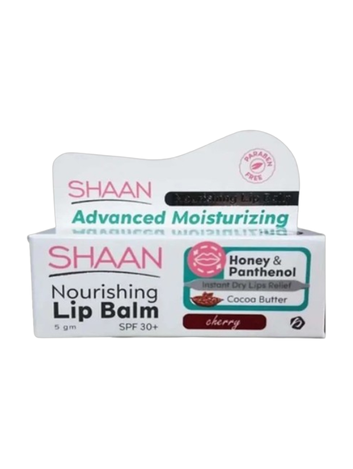Shaan Cherry Nourishing SPF 30+ Lip Balm 5gm