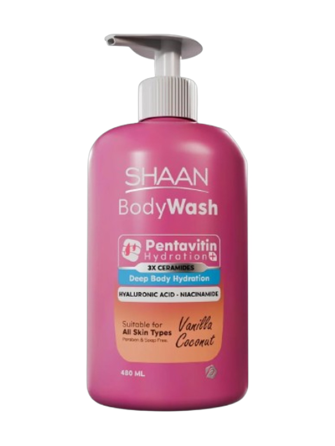 Shaan Vanilla Coconut Body Wash 480ml