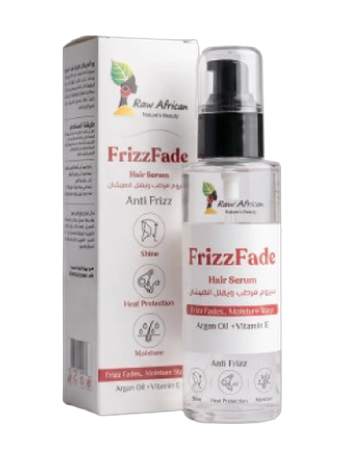 Raw African FrizzFade Hair Serum 125Ml
