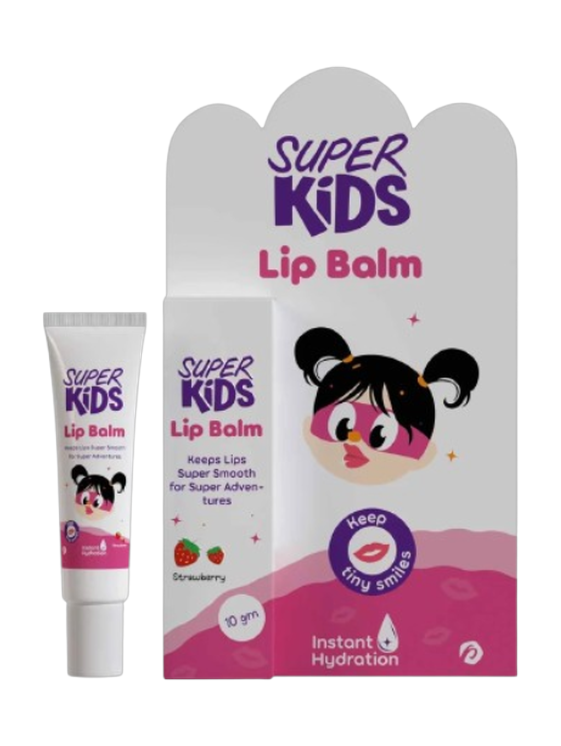 Super Kids Strawberry Lip Balm 10gm