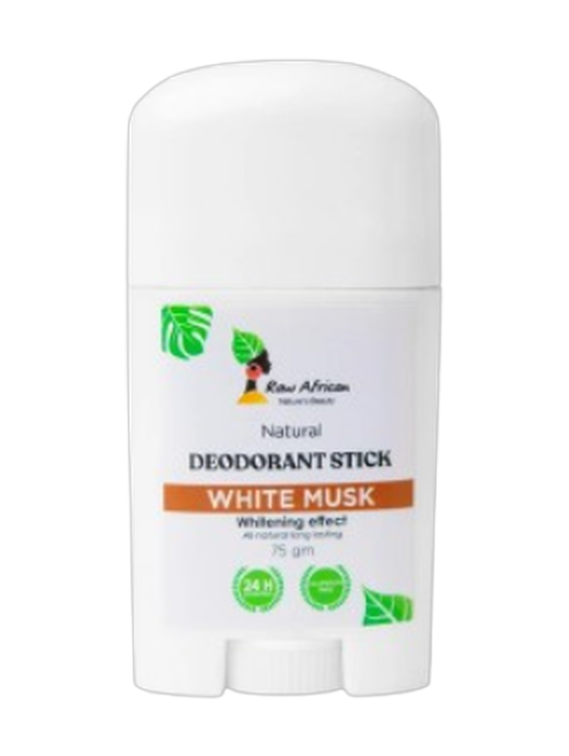 Raw African White Musk Deodorant Stick 75g