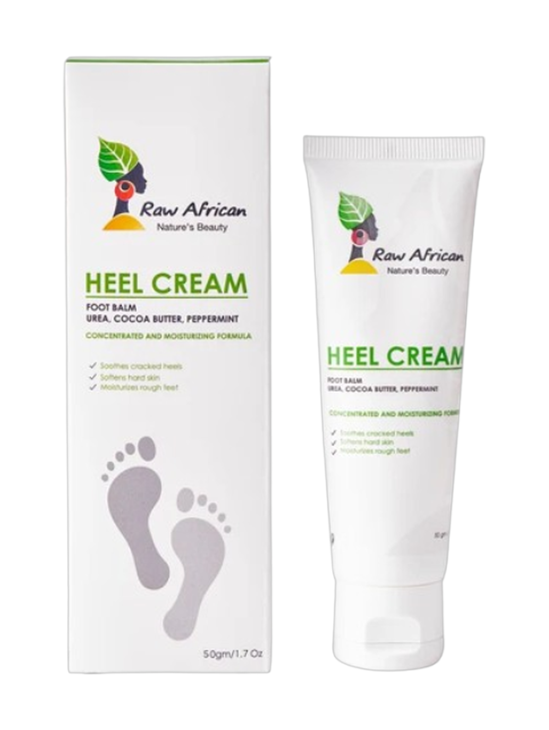 Raw African Urea Heel Cream 50g