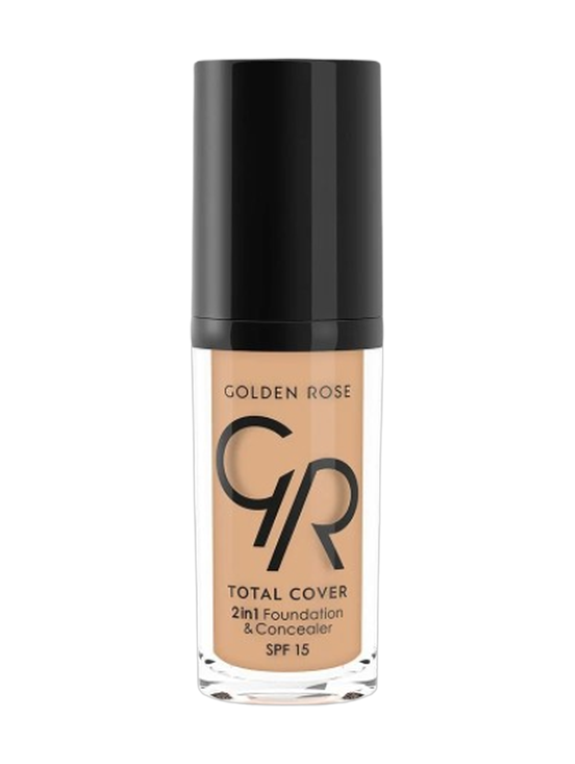 Golden Rose Total Cover 2in1 Foundation & Concealer Spf15 04 Beige 30Ml