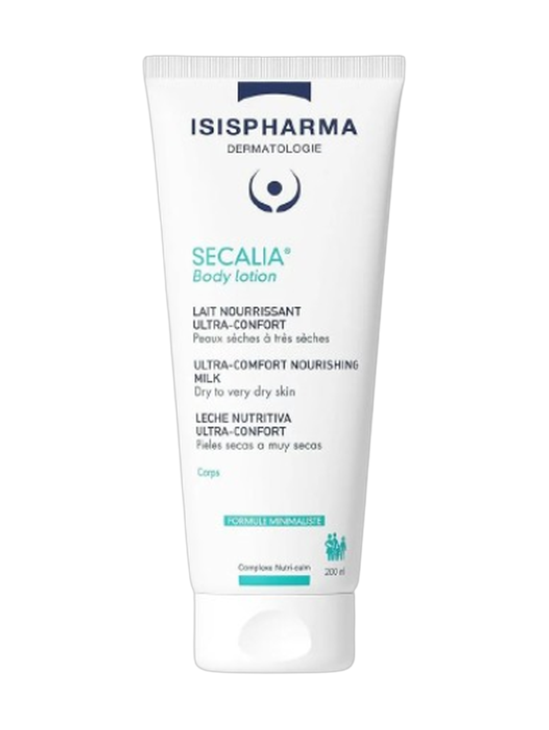 Isis Pharma Secalia Body Lotion Ultra-Comfort Nourishing Milk 200Ml
