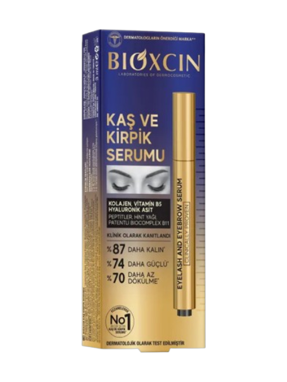 Bioxcin Eyebrow and Lash Serum for Hair Density & Growth 3Ml