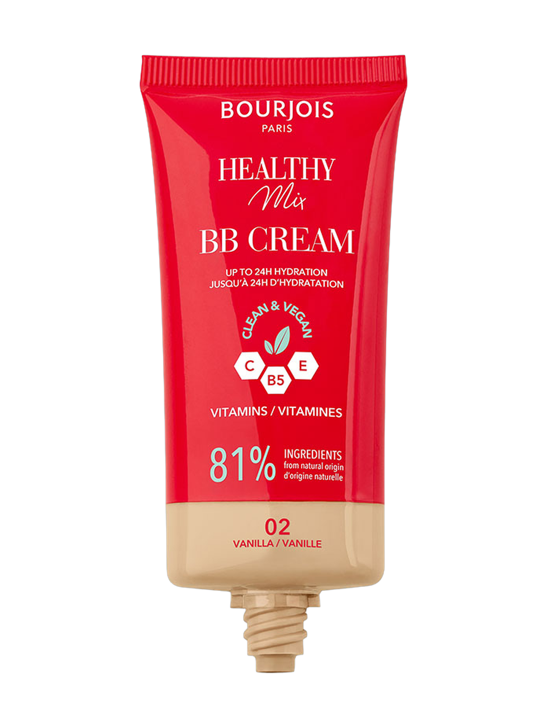 Bourjois Healthy Mix Clean BB Cream No.02 - Vanilla