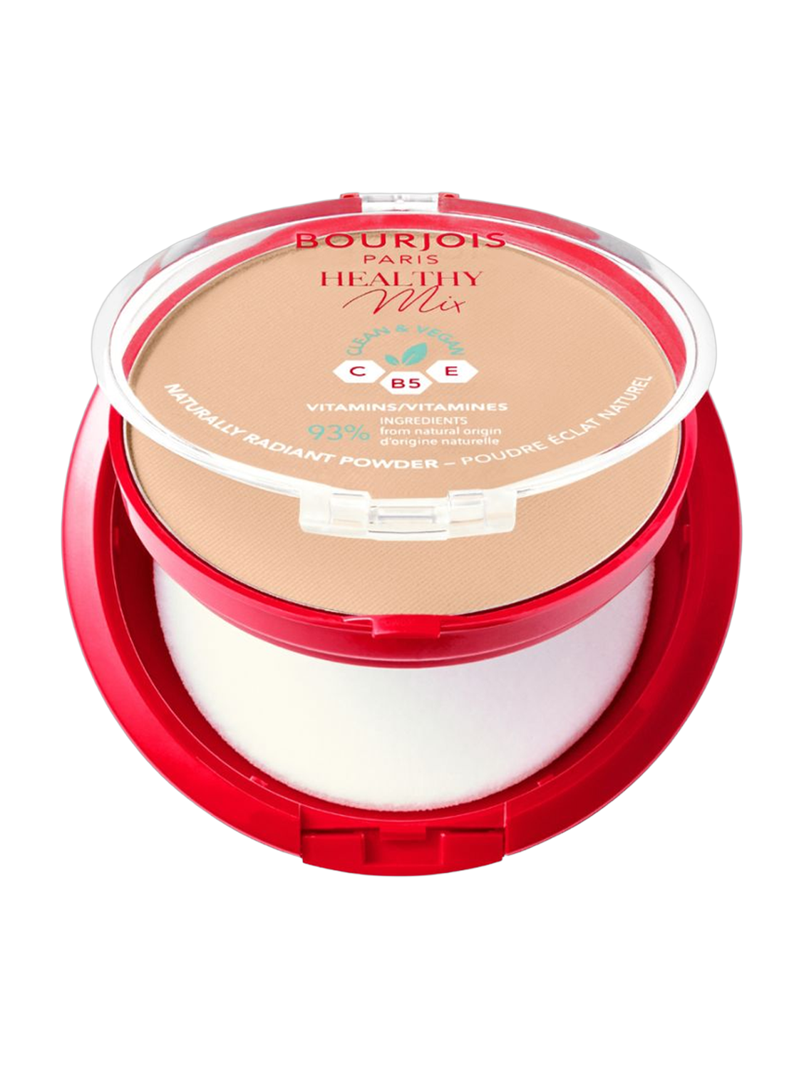 Bourjois Healthy Mix Clean Compact Powder No.04 - Golden Beige