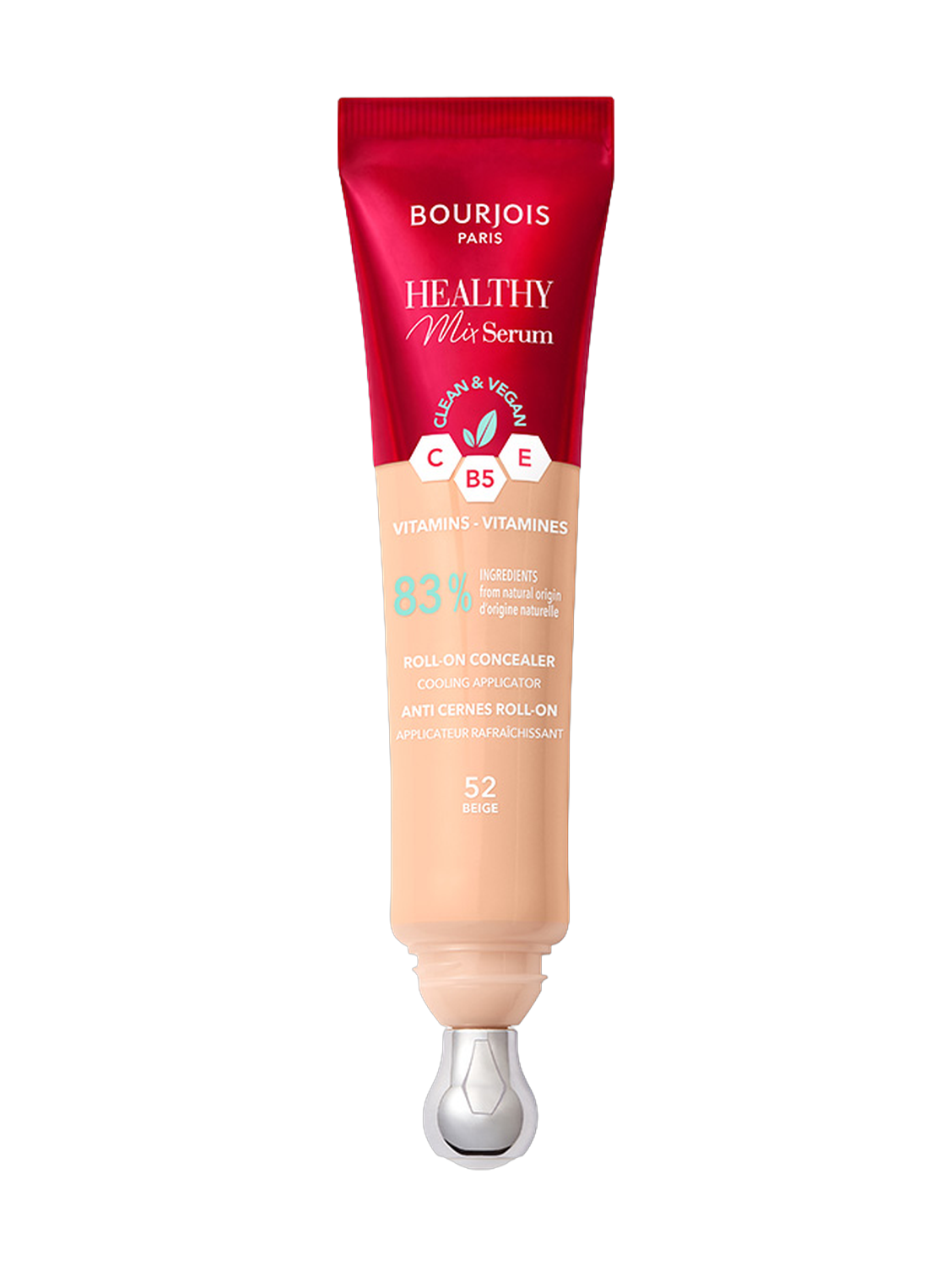 Bourjois Healthy Mix Clean Serum Roll-On Concealer No.52 - Beige