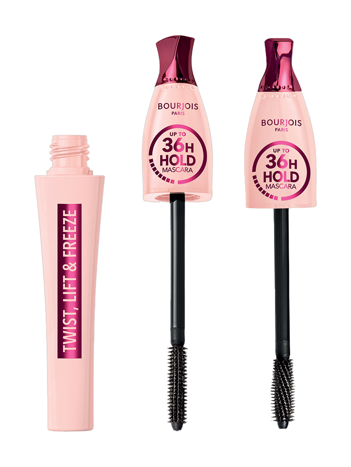 Bourjois Twist Up The Volume Lift & Freeze Mascara - Black