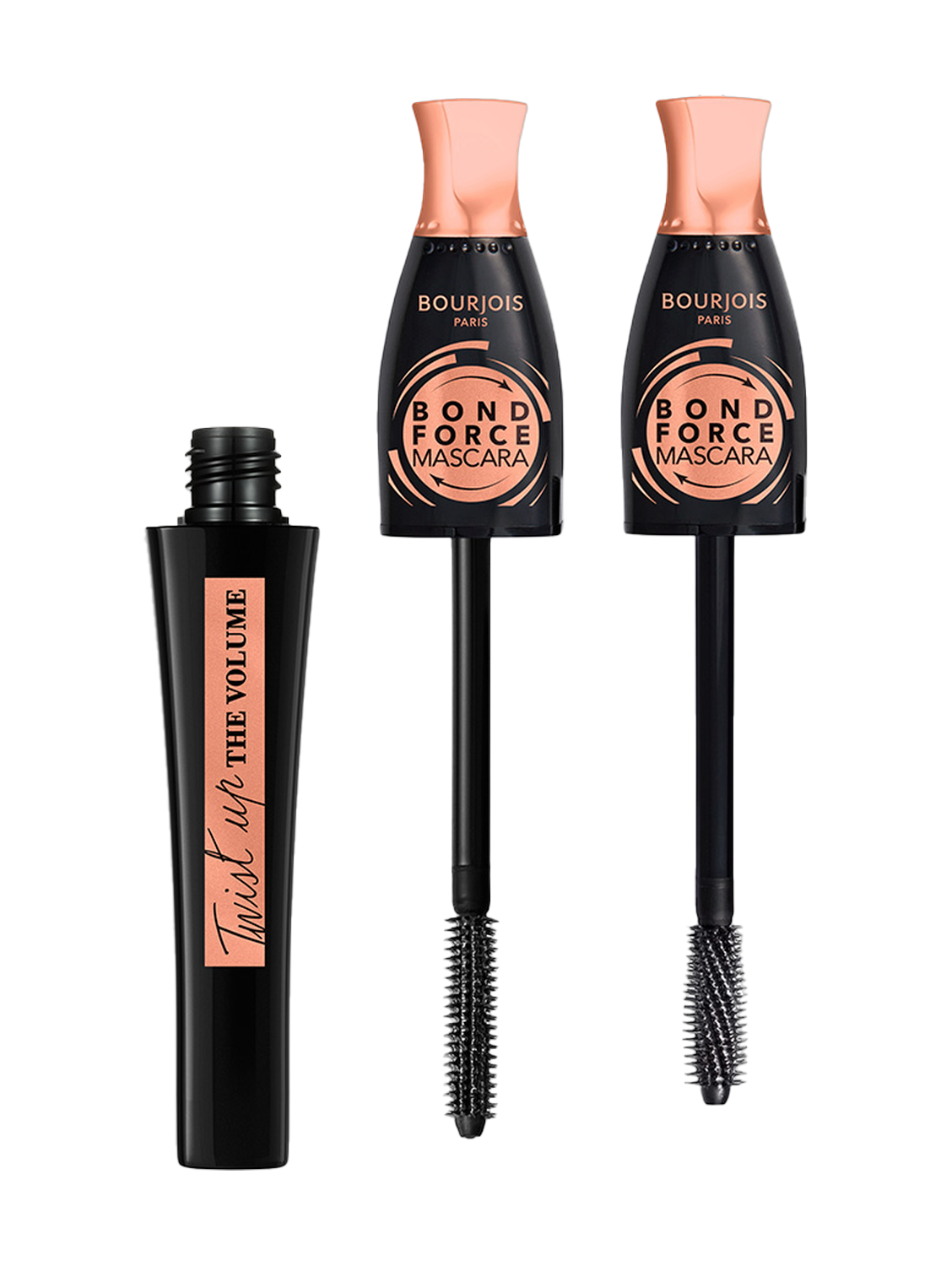 Bourjois Twist Up The Volume Bond Force Mascara - Black