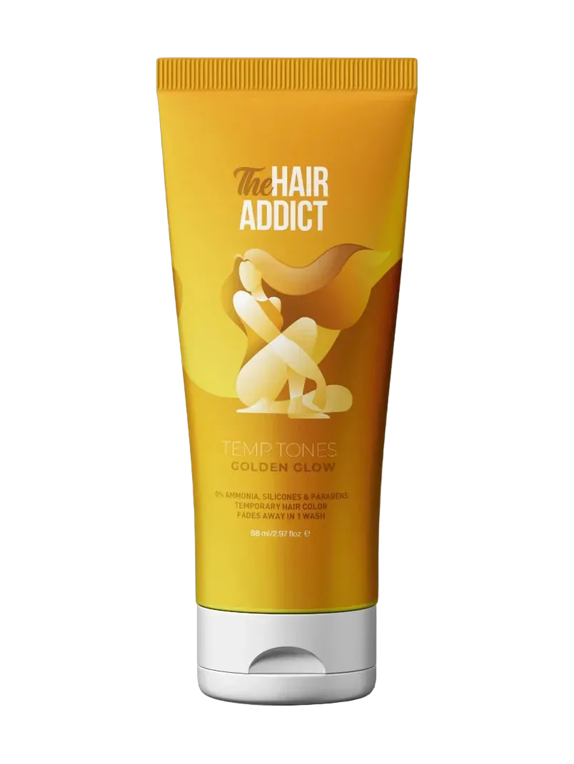 The Hair Addict Temp Tones Temporary Hair Color Golden Glow 88Ml