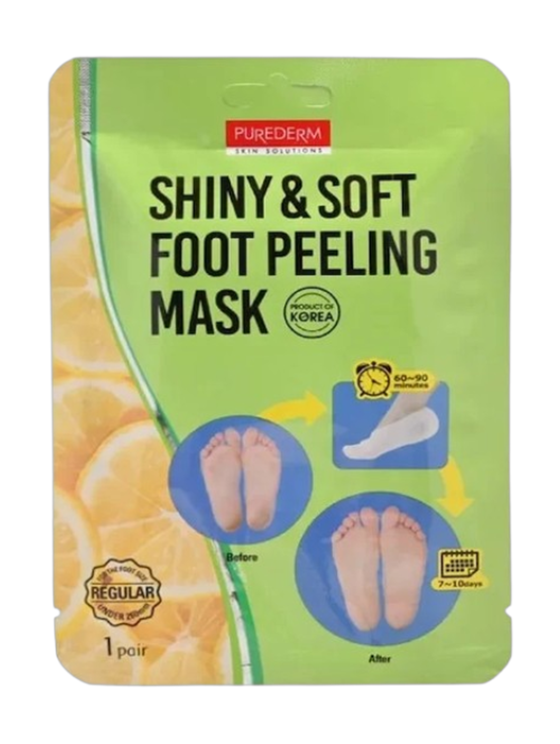 Purederm Shiny & Soft Foot Peeling Mask 17g