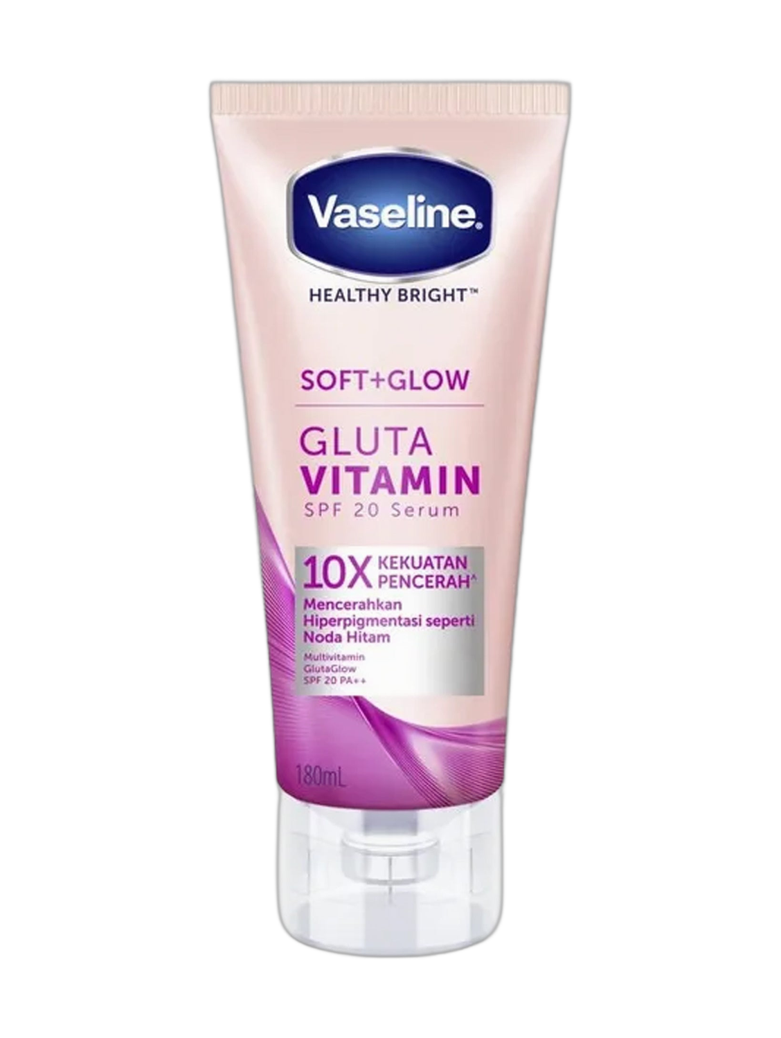 Vaseline Healthy Bright Soft + Glow Vitamin Body Serum SPF20 180Ml