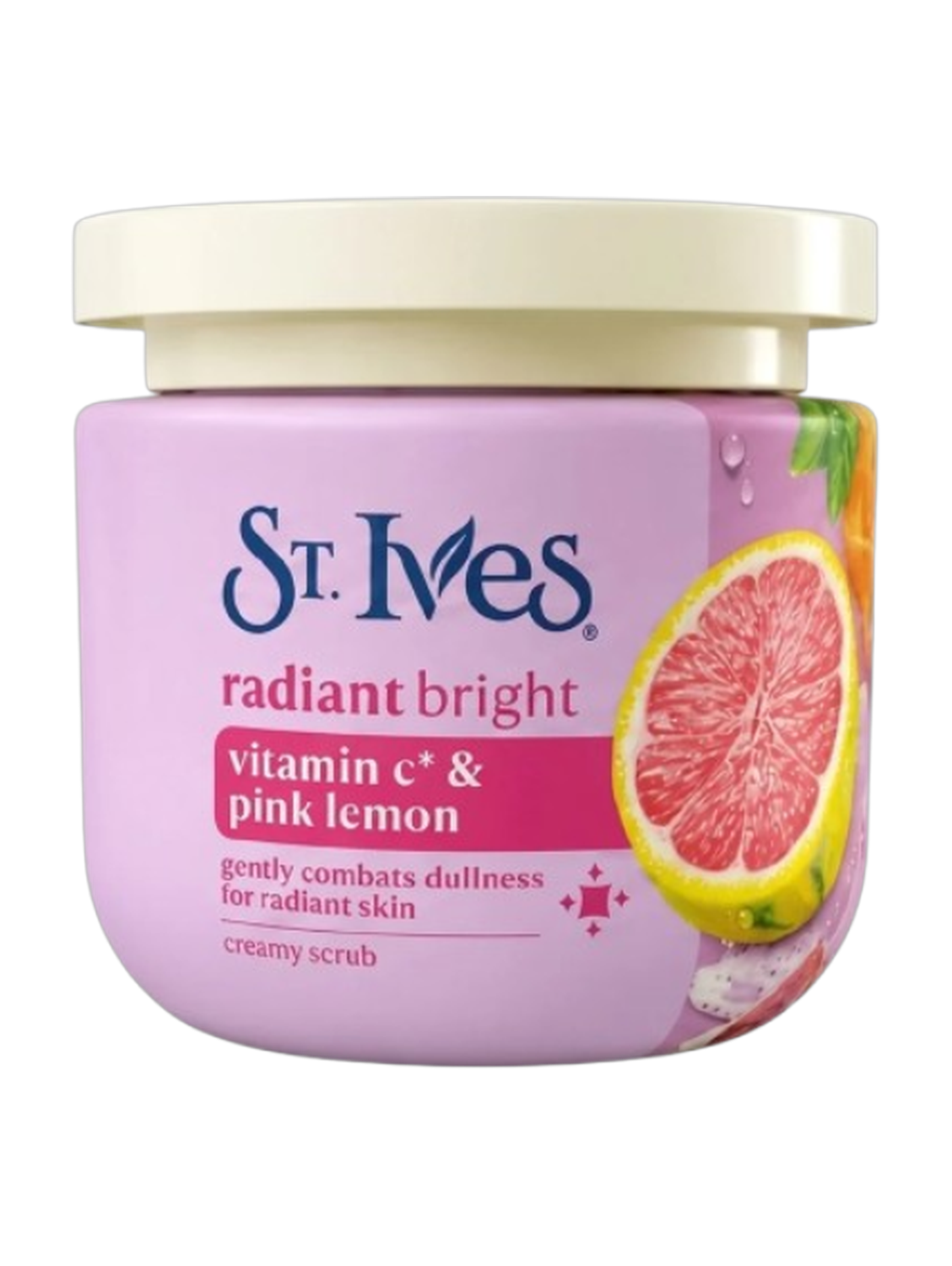 St. Ives Radiant Bright Vitamin C & Pink Lemon Creamy Scrub 300g