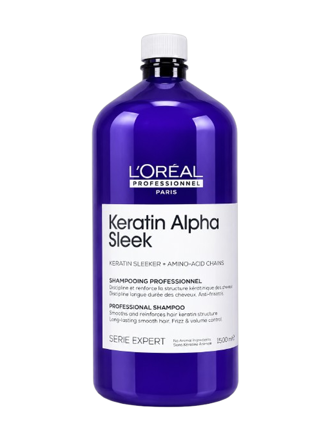 L'Oreal Professionnel Serie Expert Keratin Alpha Sleek Shampoo 1500Ml