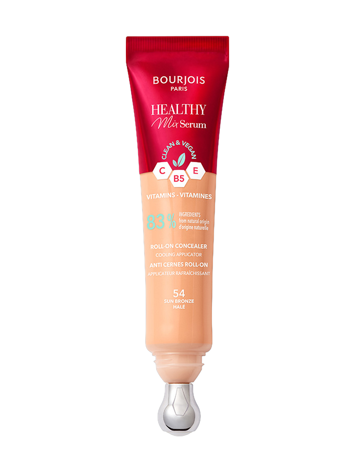 Bourjois Healthy Mix Clean Serum Roll-On Concealer No.54 - Sun Bronze