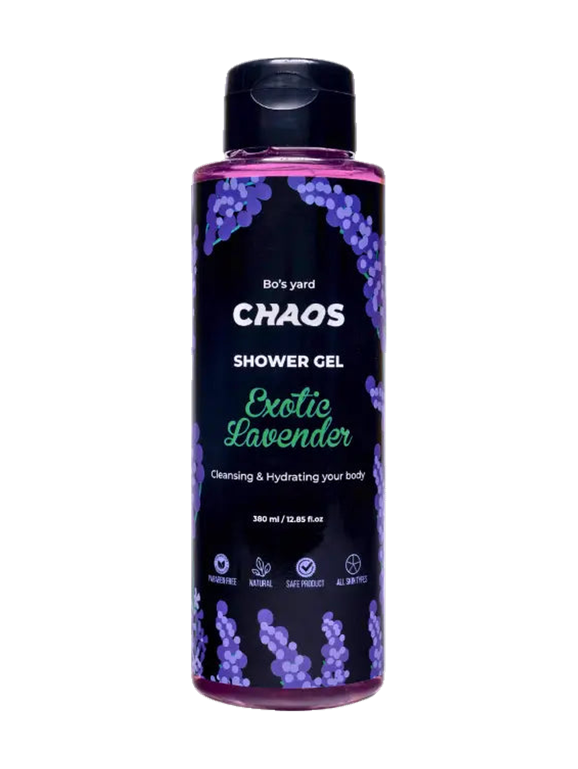 Chaos Exotic Lavender Shower Gel 380ml