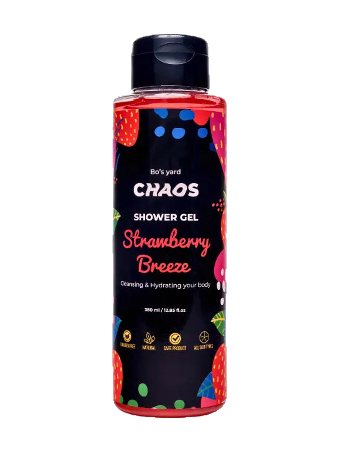 Chaos Strawberry Breeze Shower Gel 380ml