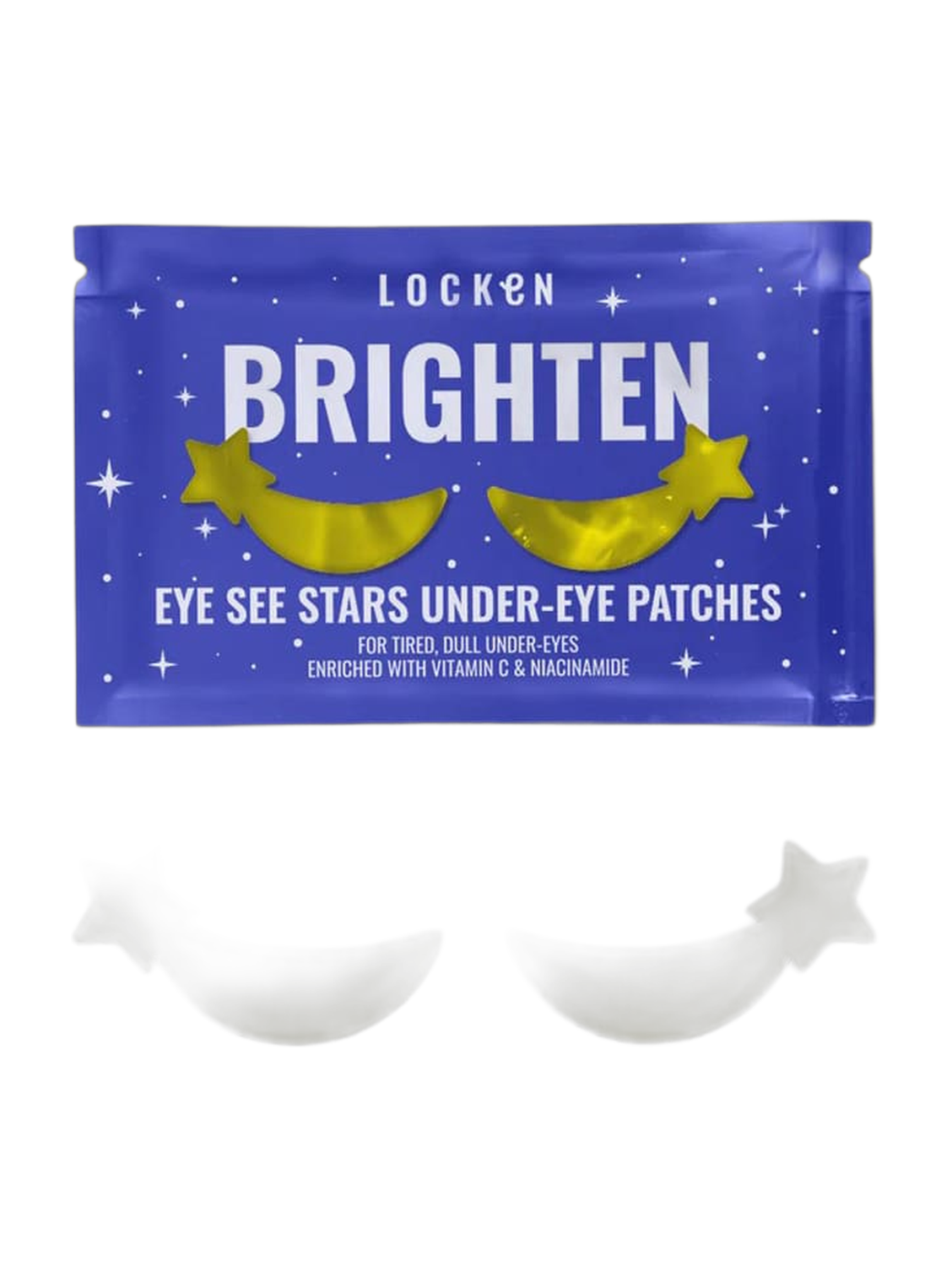 Locken Brighten Eye See Stars Under-Eye Patches Box of 10