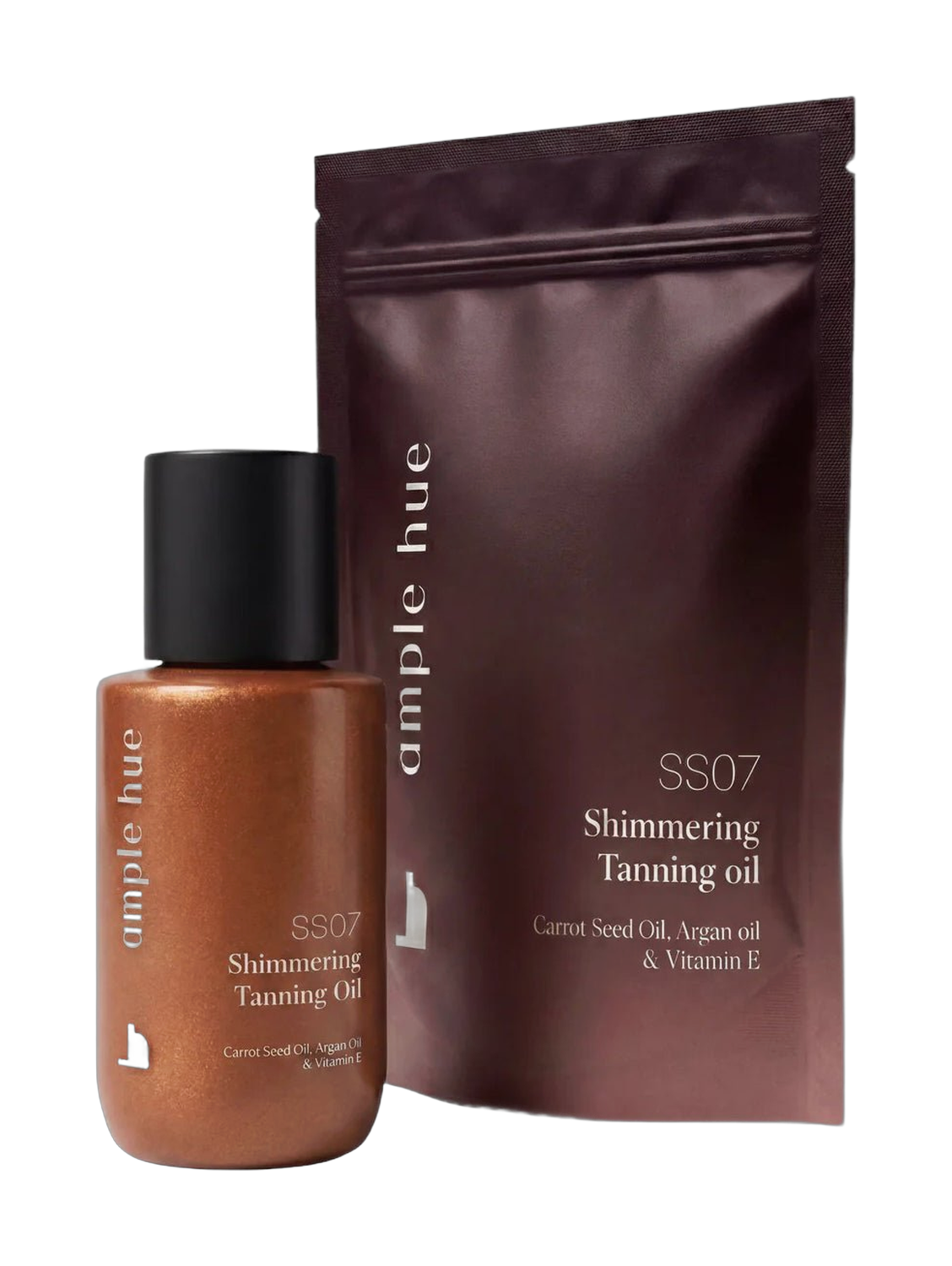 Ample hue SS07 Mini Shimmering Tanning Oil 60Ml