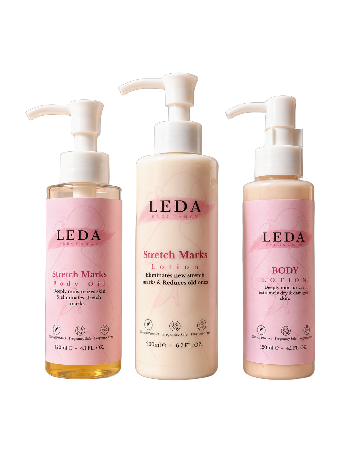 Leda Beauty Pregnancy Care Kit