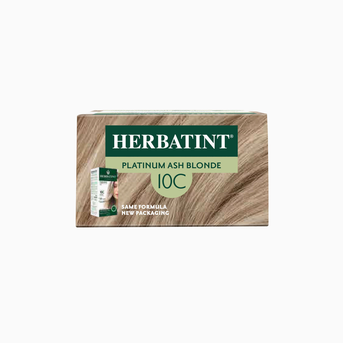 Herbatint Permanent Haircolour Gel 10C Platinum Ash Blonde 170Ml