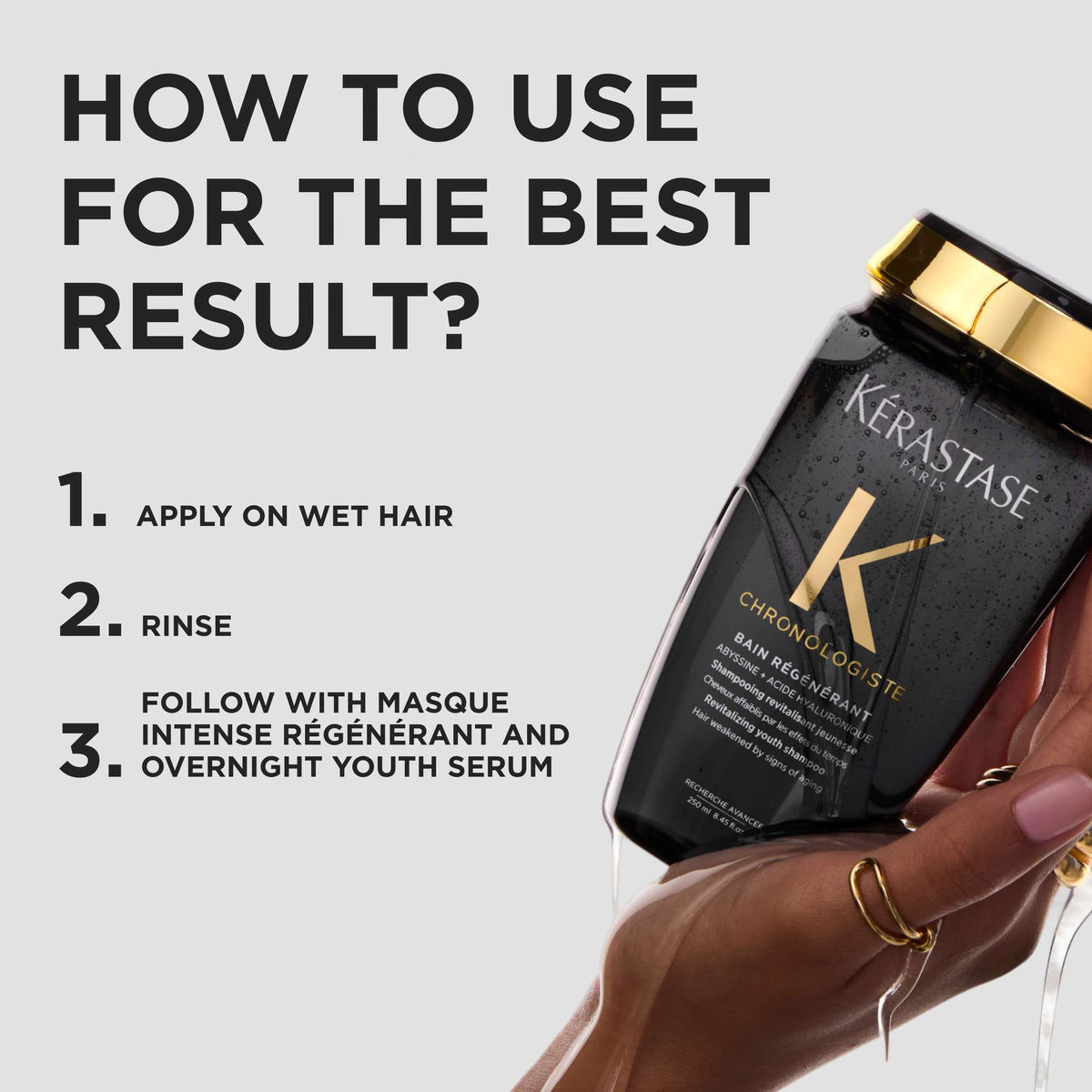 Kerastase Chronologiste Bain Regenerant Revitalizing Youth Shampoo 250Ml