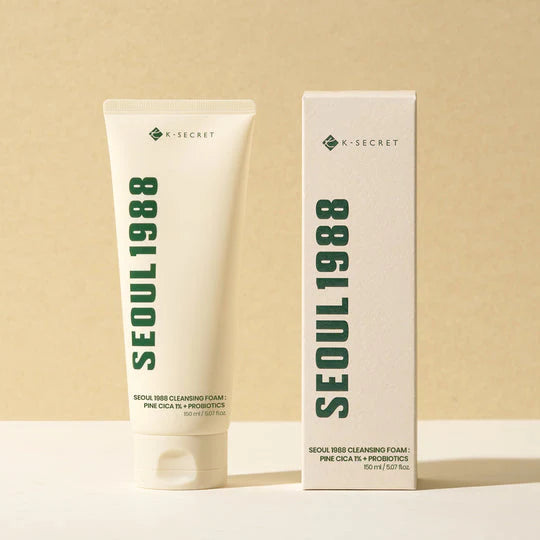 K-Secret Seoul 1988 Cleansing Foam Pine Cica 1% + Probiotics 150Ml