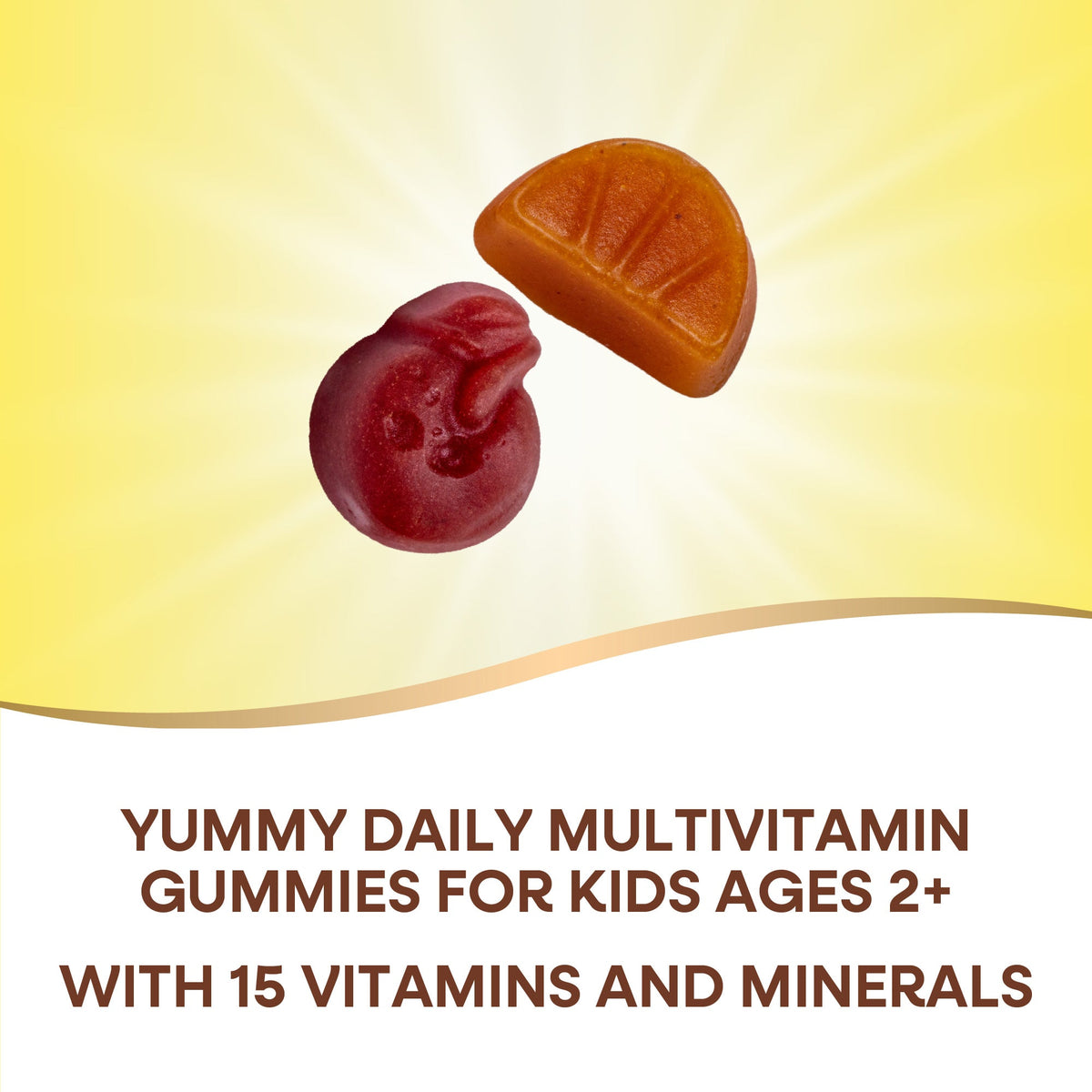 Nature's Way Alive! Kids Gummy Multivitamin Cherry, Orange & Grape 60 Gummies