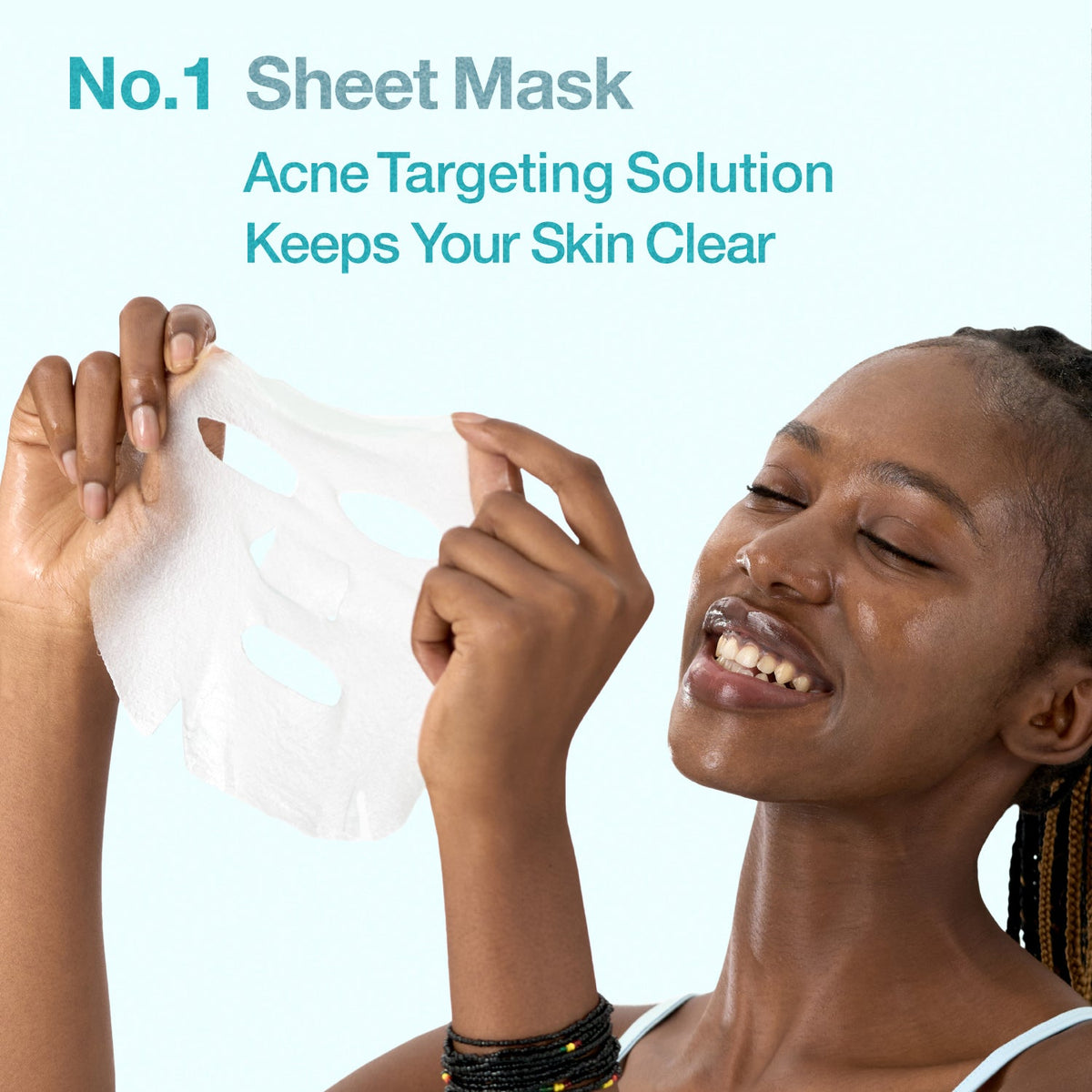 Numbuzin No.1 Pantothenic B5+ Hyaluronic Acid Clear Mask