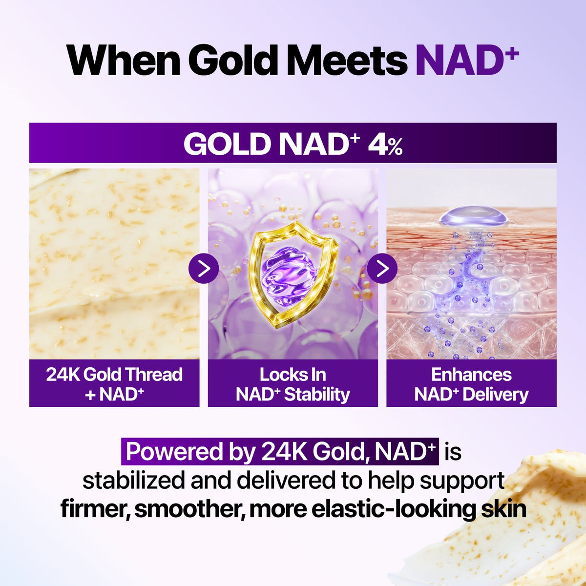 Numbuzin No.9 NAD+ Gold 3D Firming Cream 50Ml