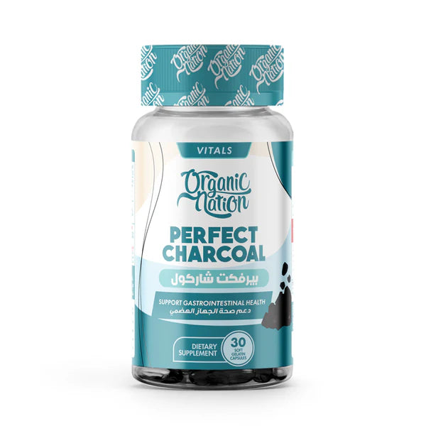 Organic Nation Perfect Charcoal 30Softgels