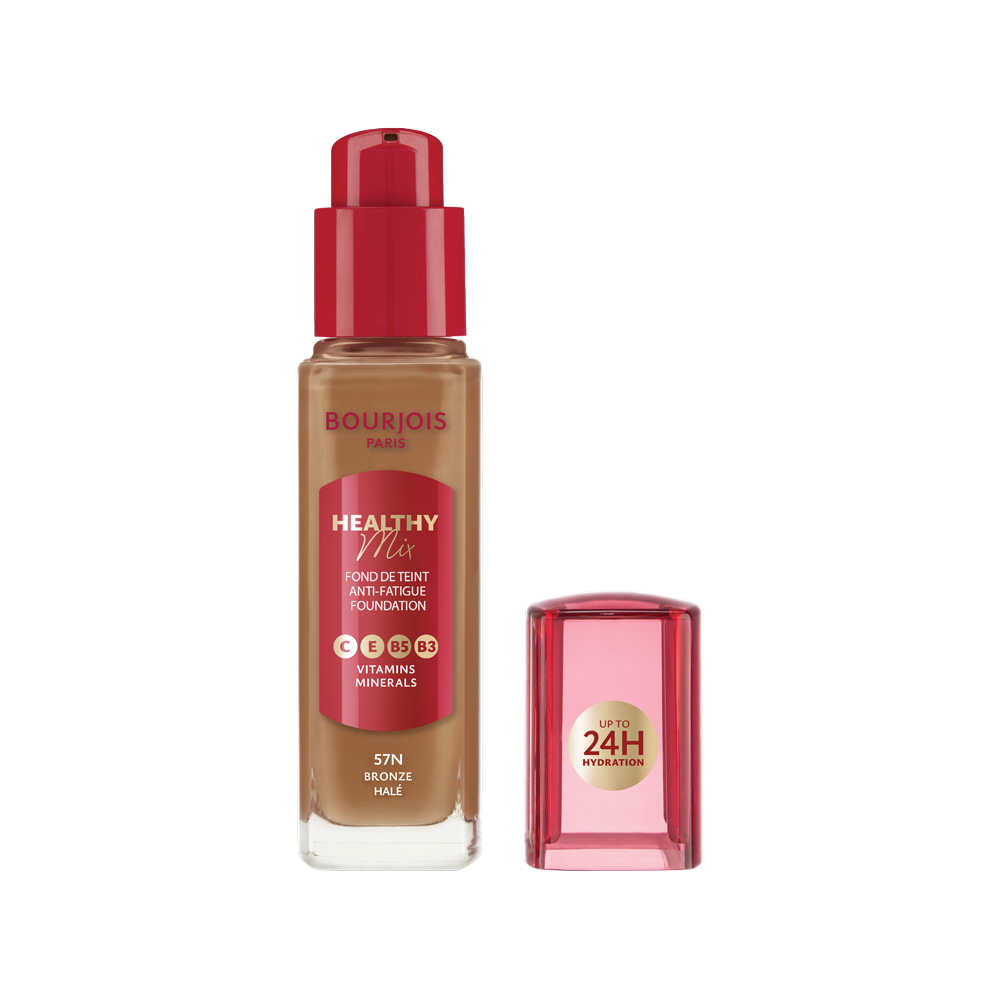 Bourjois Healthy Mix 24H Hydration Foundation No.57N - Bronze