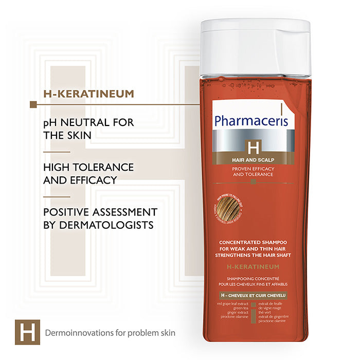 Pharmaceris H-Keratineum Concentrated Strengthening Shampoo 250Ml