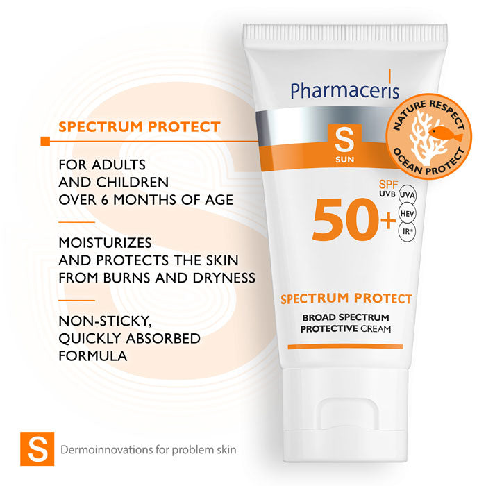 Pharmaceris S Spectrum Protect Broad Spectrum Protective Cream SPF50+ 50Ml