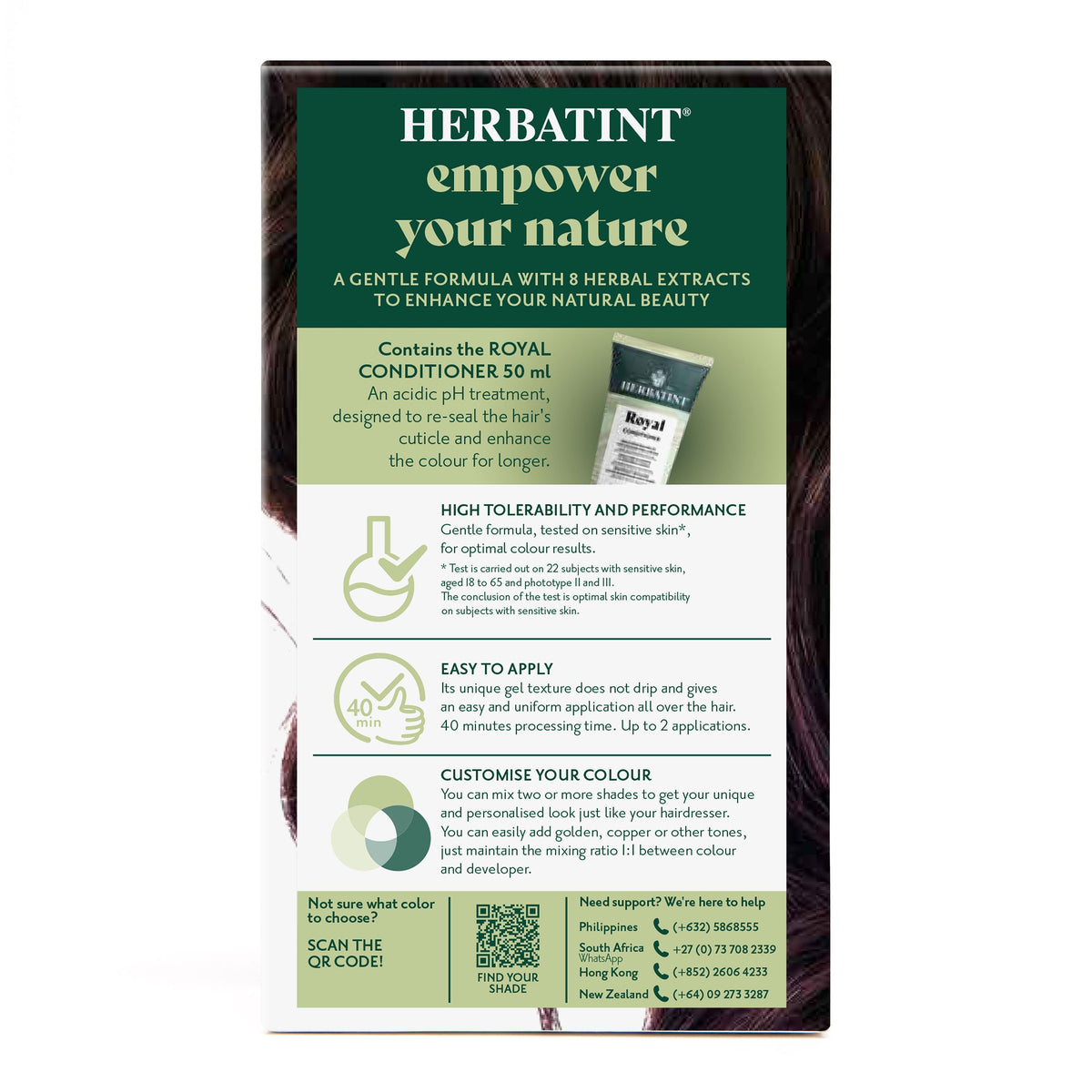 Herbatint Permanent Haircolour Gel 4M Mahogany Chestnut 170Ml