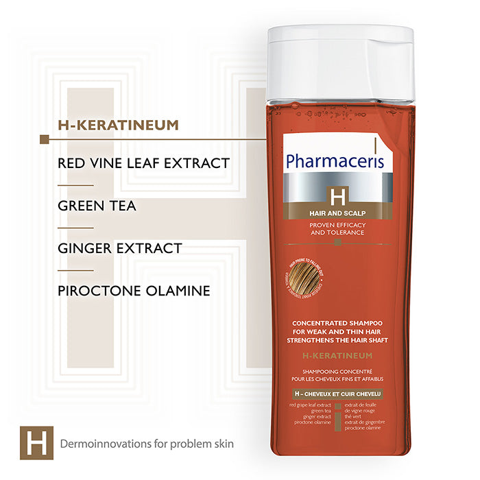 Pharmaceris H-Keratineum Concentrated Strengthening Shampoo 250Ml