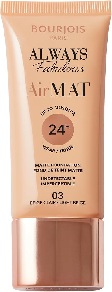 Bourjois Always Fabulous Air Mat Foundation No.03 - Light Beige