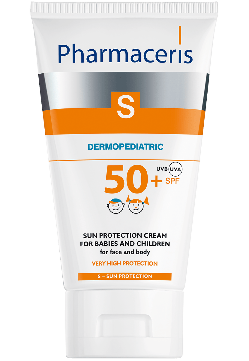 Pharmaceris S Dermopediatric Protective Cream SPF50+ For Infants & Children Face & Body 125Ml