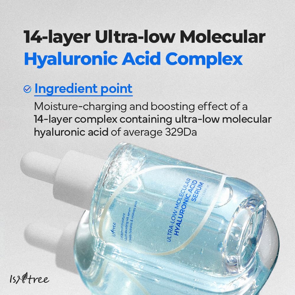 Isntree Ultra-Low Molecular Hyaluronic Acid Serum 50 Ml
