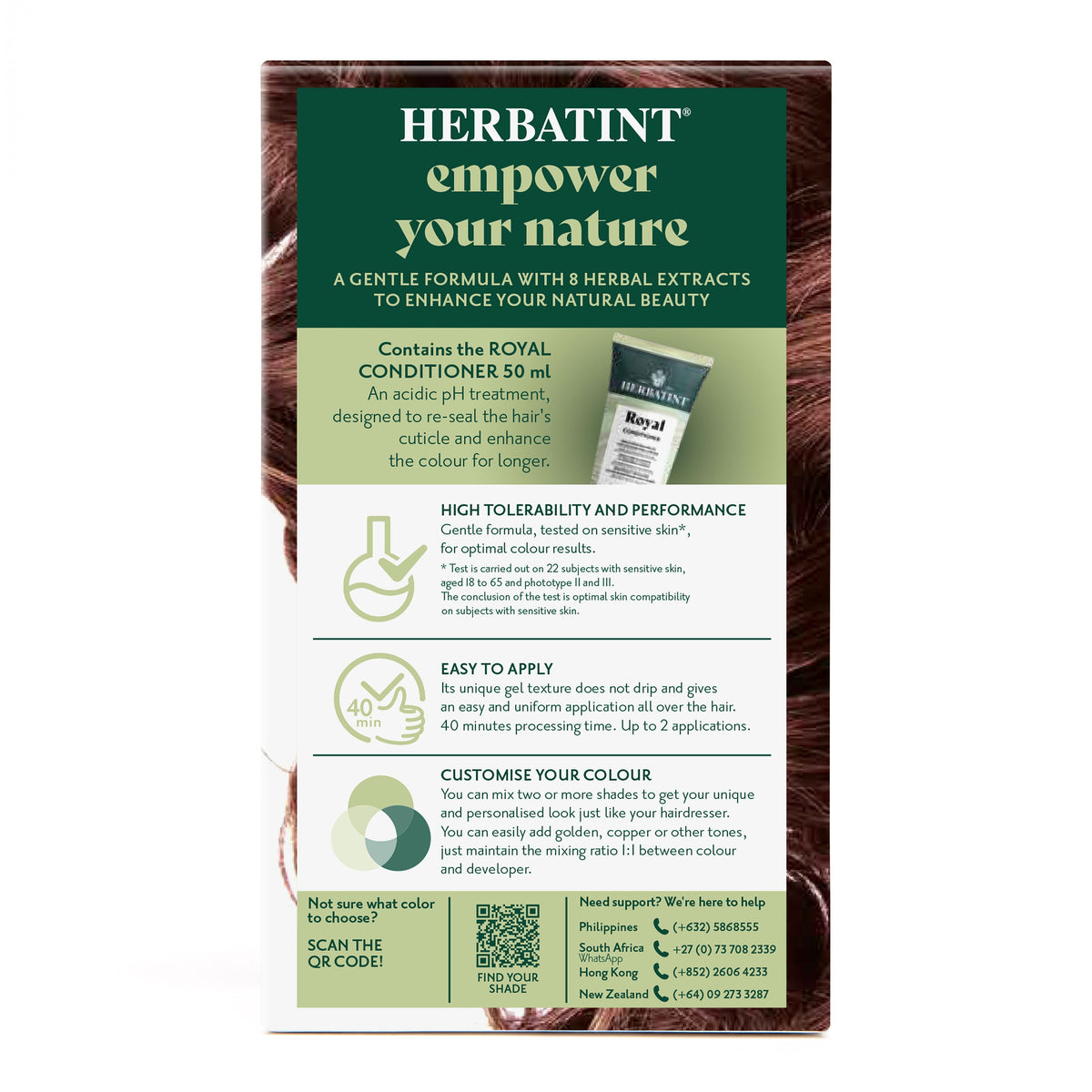 Herbatint Permanent Haircolour Gel 7M Mahogany Blonde 170Ml