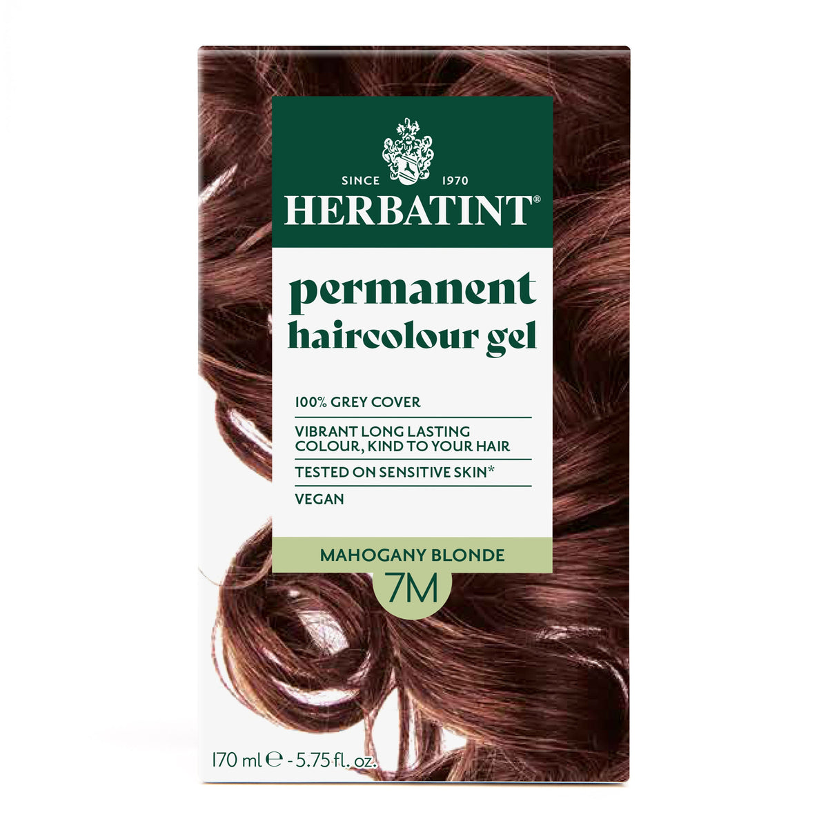 Herbatint Permanent Haircolour Gel 7M Mahogany Blonde 170Ml
