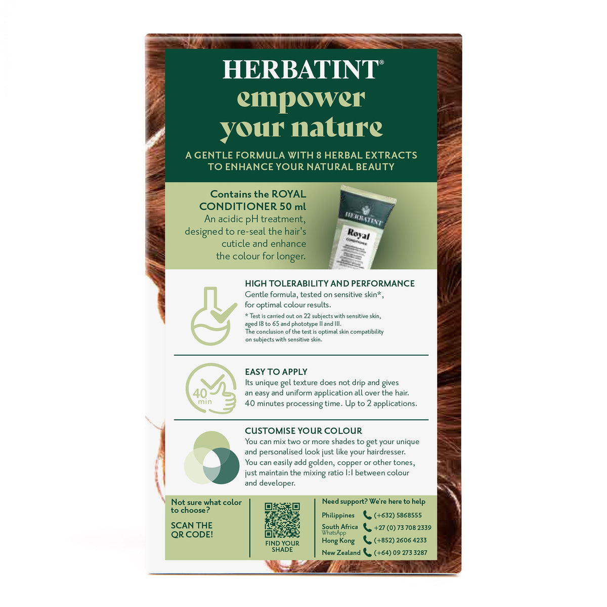 Herbatint Permanent Haircolour Gel 7R Copper Blonde 170Ml
