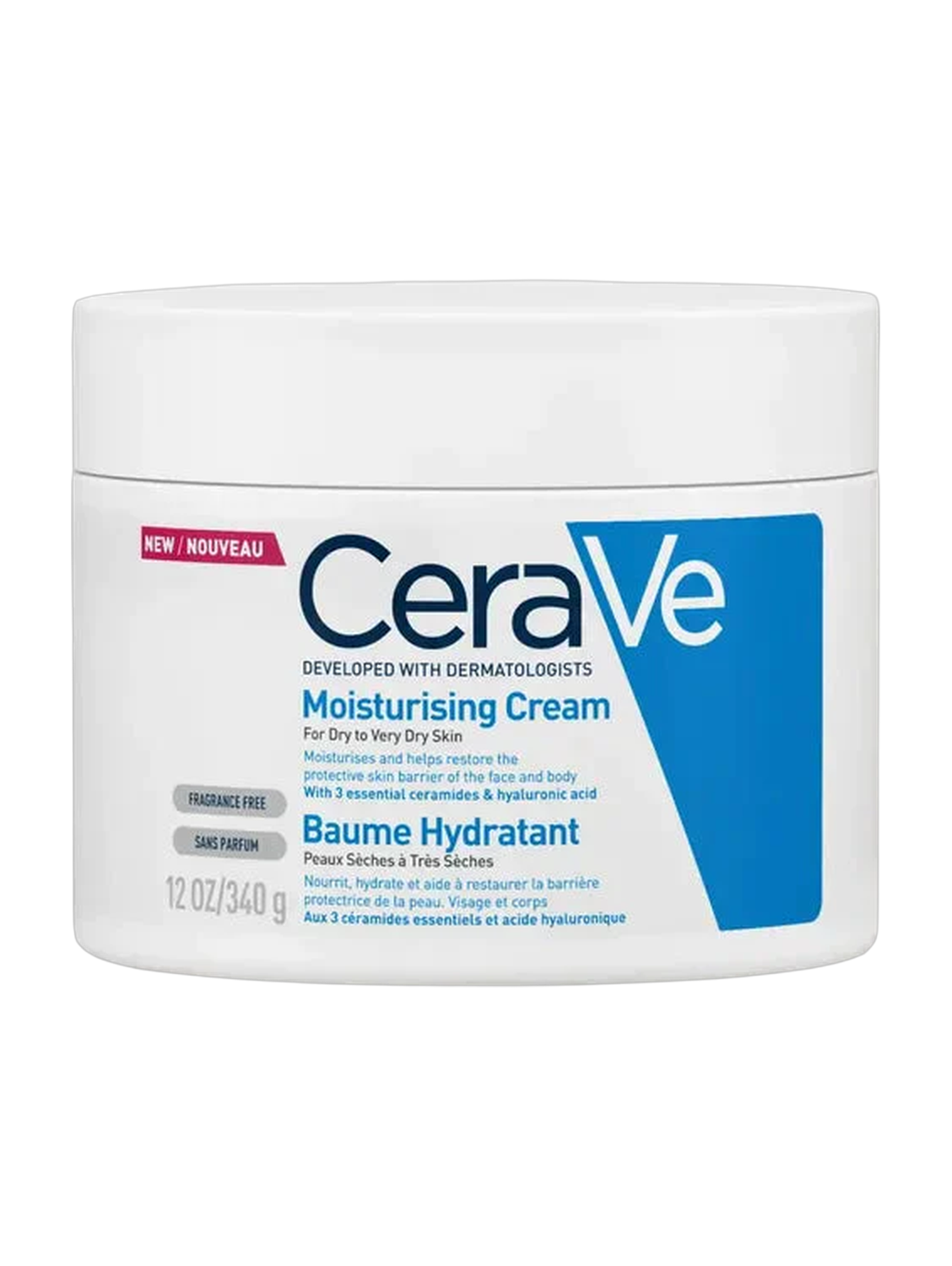 CeraVe Moisturizing Cream for Dry Skin 340Ml