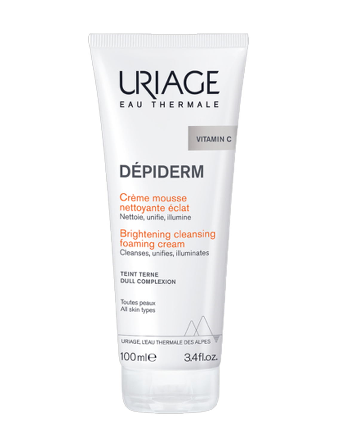 Uriage Depiderm VtaminC Brightening Cleansing Foaming Cream 100 Ml