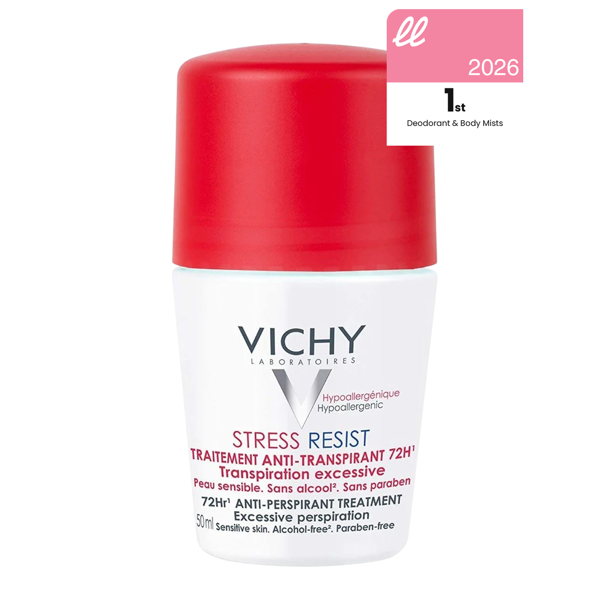 Vichy Stress Resist Roll-On Deodorant 50Ml
